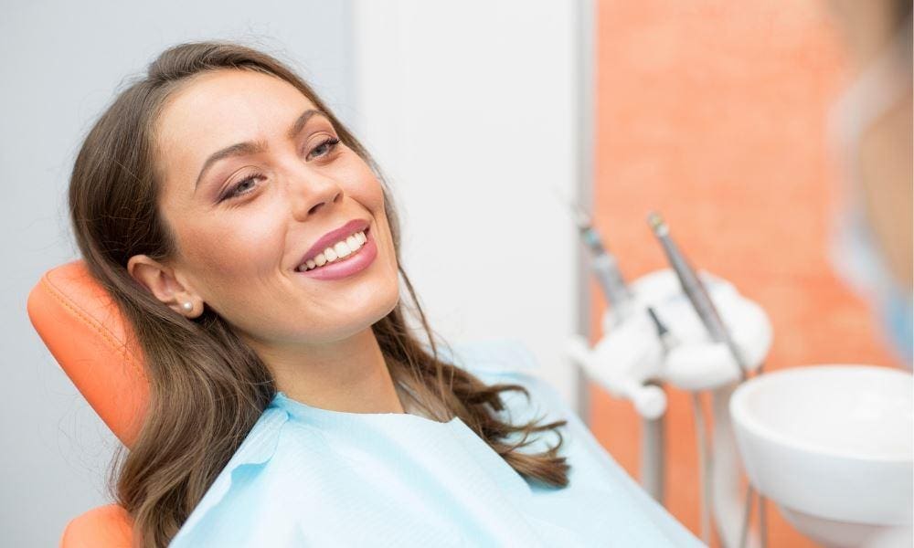 Dental Anxiety Bethesda | Happy Dental Patient.
